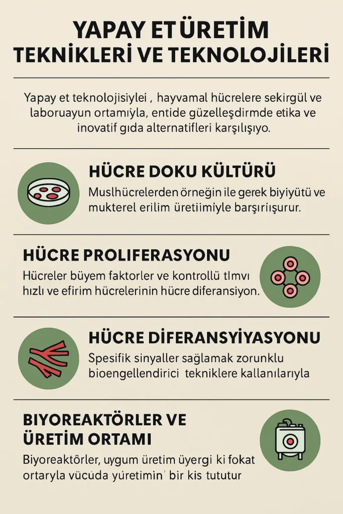 Yapay Et Üretim Teknikleri