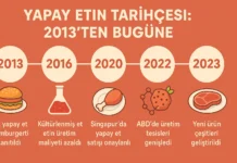 Yapay Etin Tarihçesi: 2013’ten Bugüne Yapay Et Yapay Etin Tarihçesi
